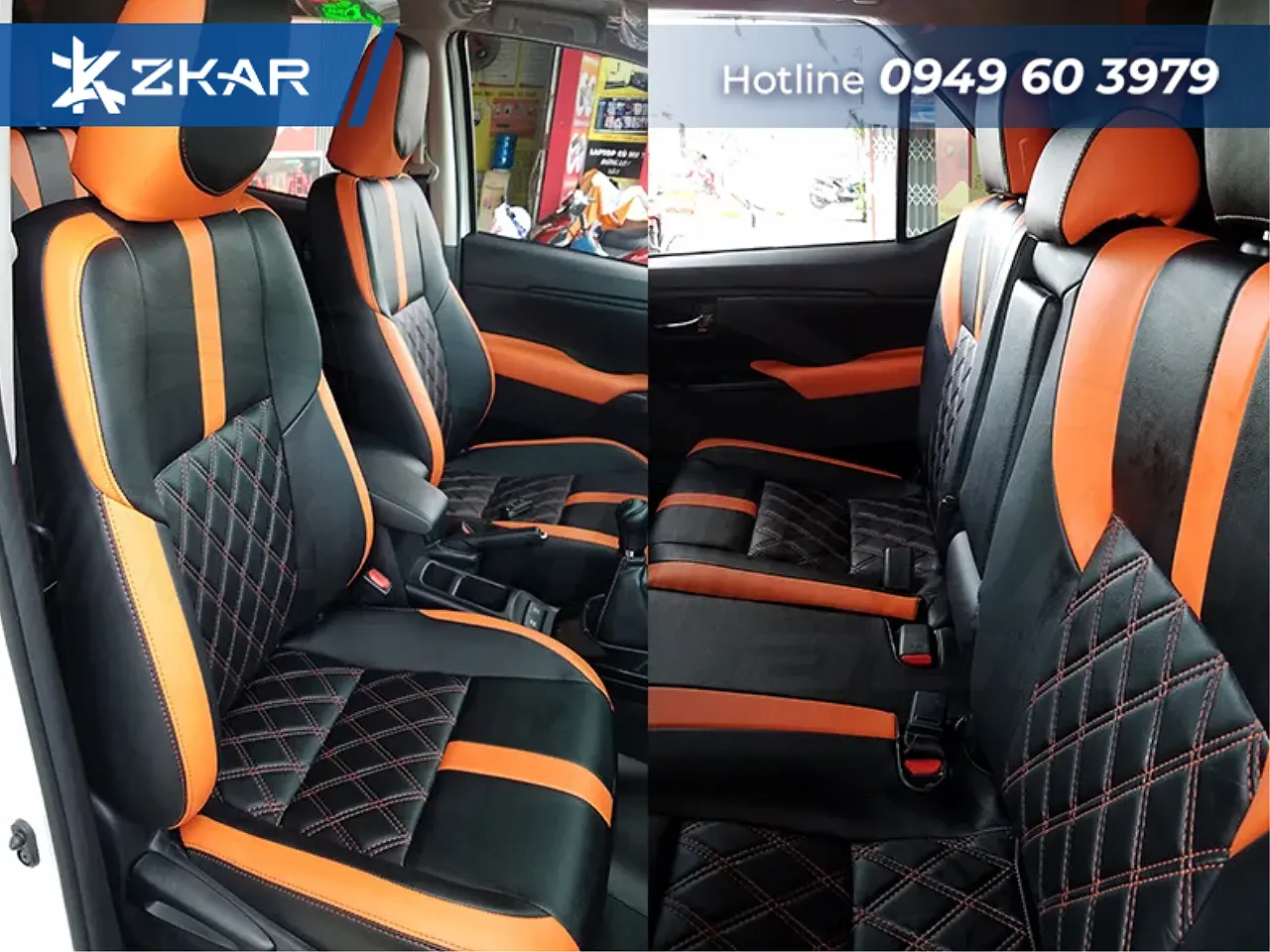 Bọc ghế ô tô tại quận 7 từ zkar auto