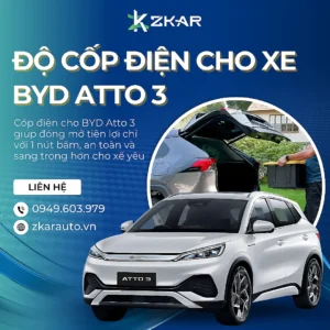 Cốp Điện Cho Xe BYD ATTO 3 Tại TP.HCM