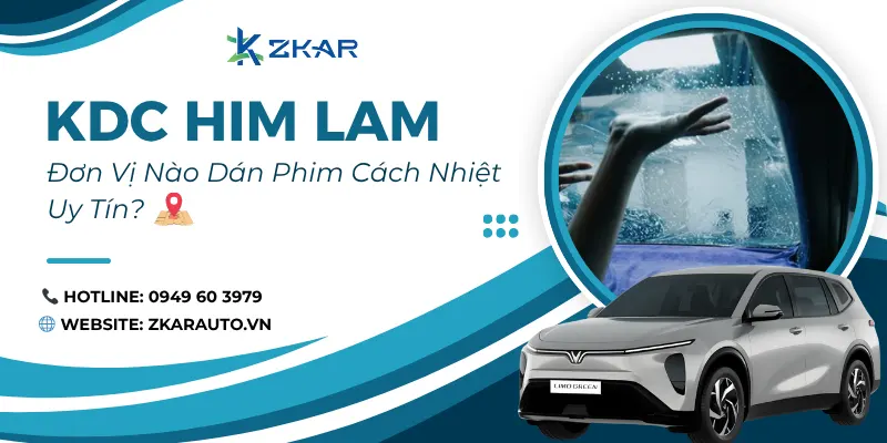 Dán phim cách nhiệt khu dân cư him lam