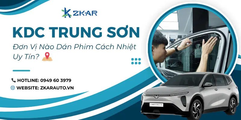 Dán phim cách nhiệt khu dân cư trung sơn