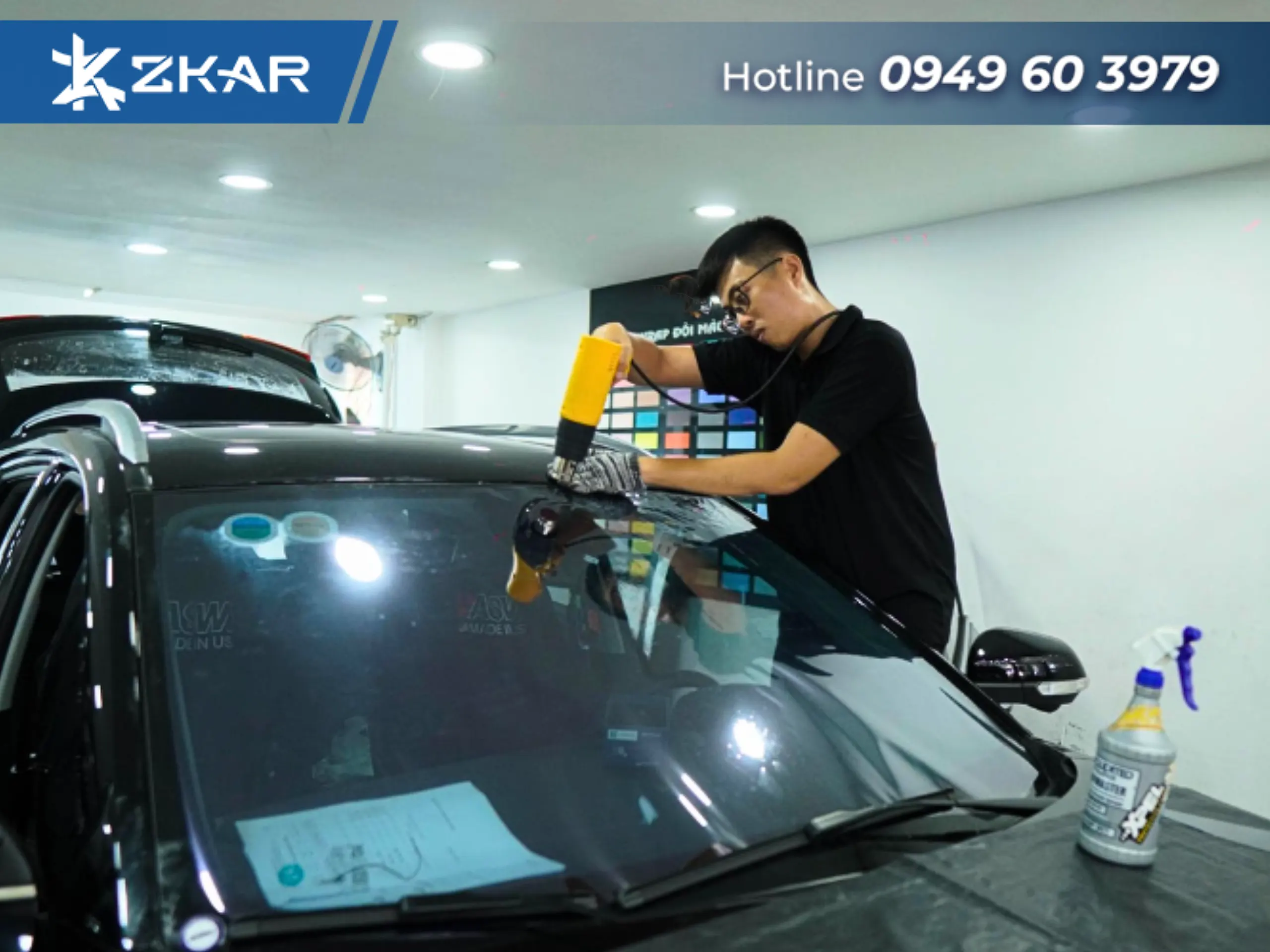 Dán phim cách nhiệt tại bình chánh từ zkar auto
