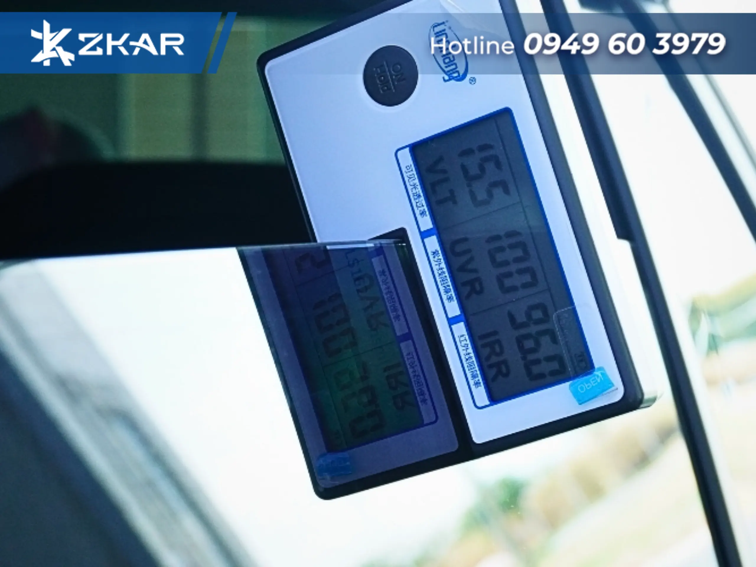Dán phim chống nắng vf6 tại zkar auto chuẩn form xe