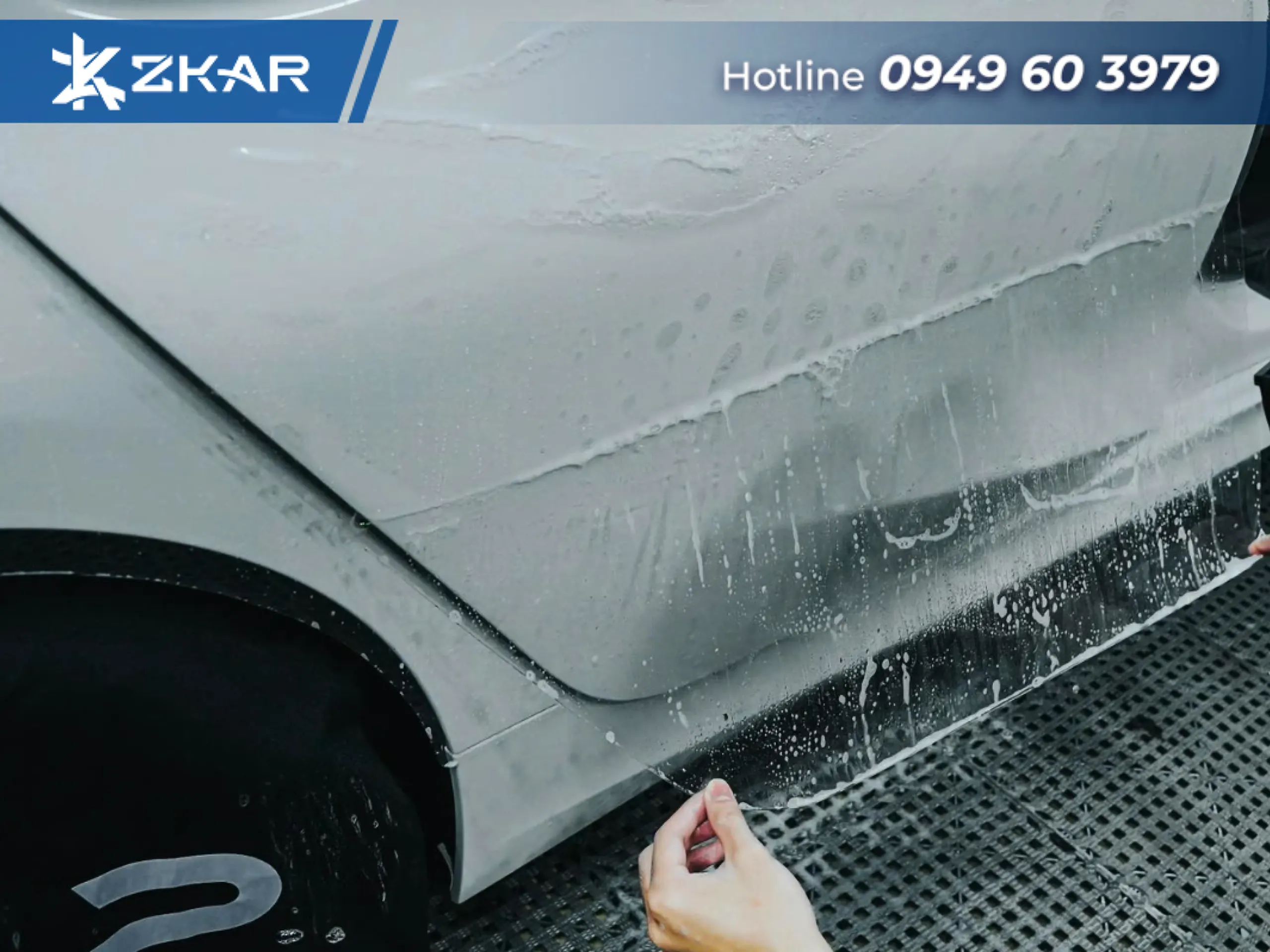 Dán phim ppf xe điện limo green