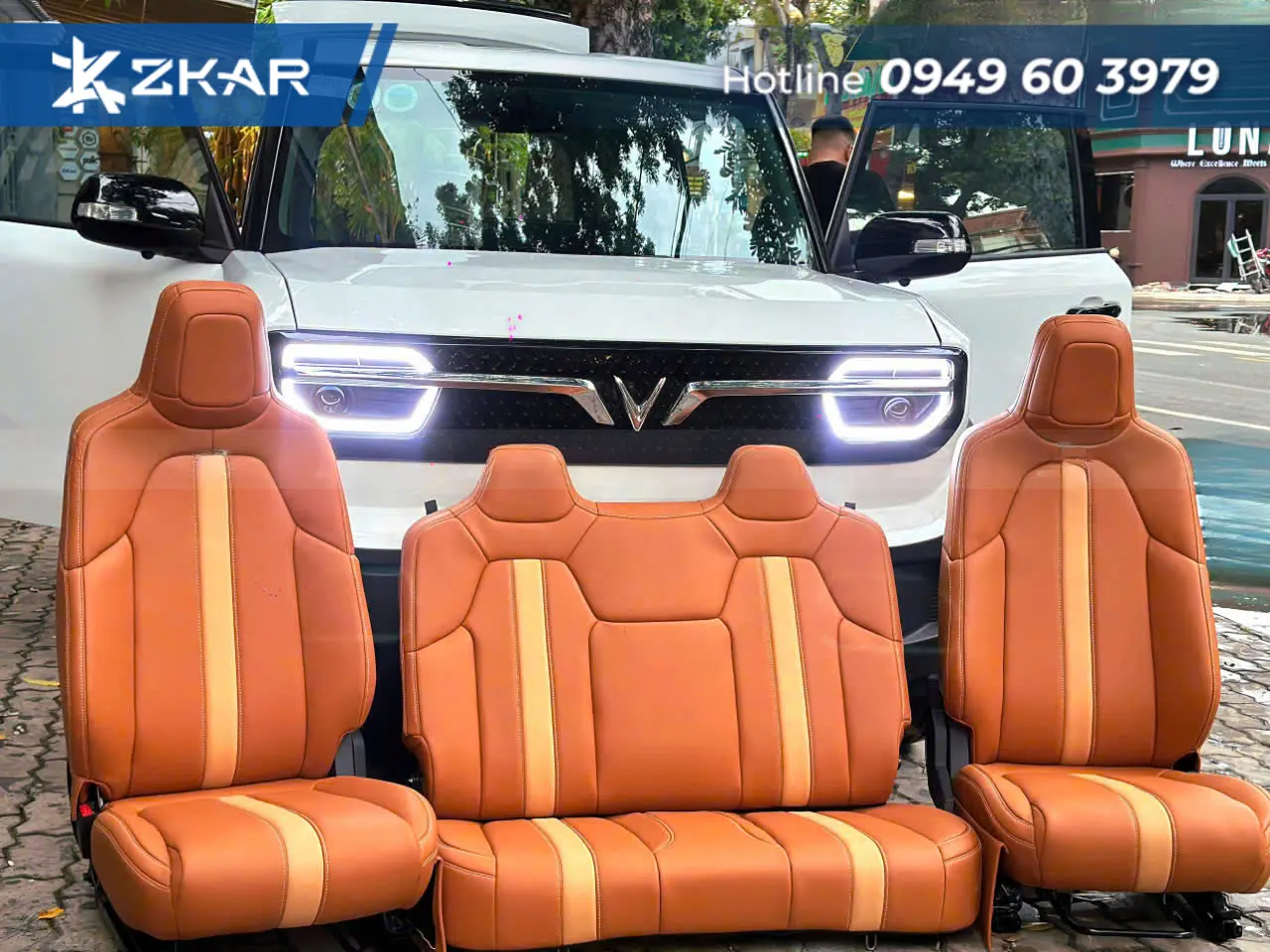 Địa chỉ bọc ghế xe vinfast vf3 uy tín tại tphcm 