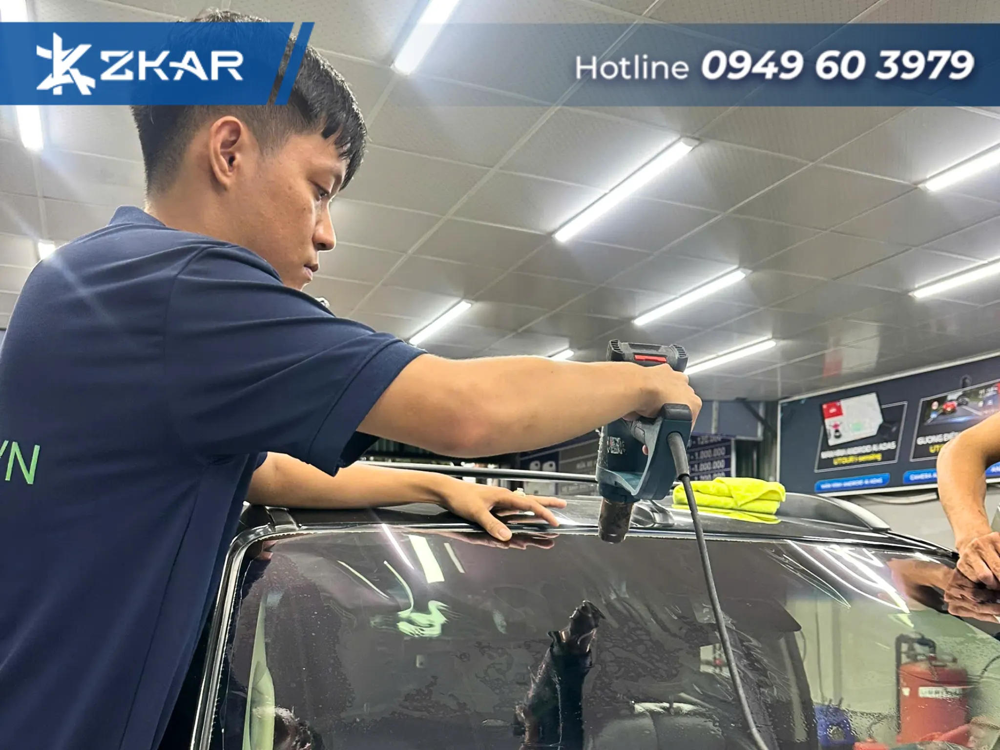 Địa chỉ dán phim chống nóng mazda cx5 tại zkar auto