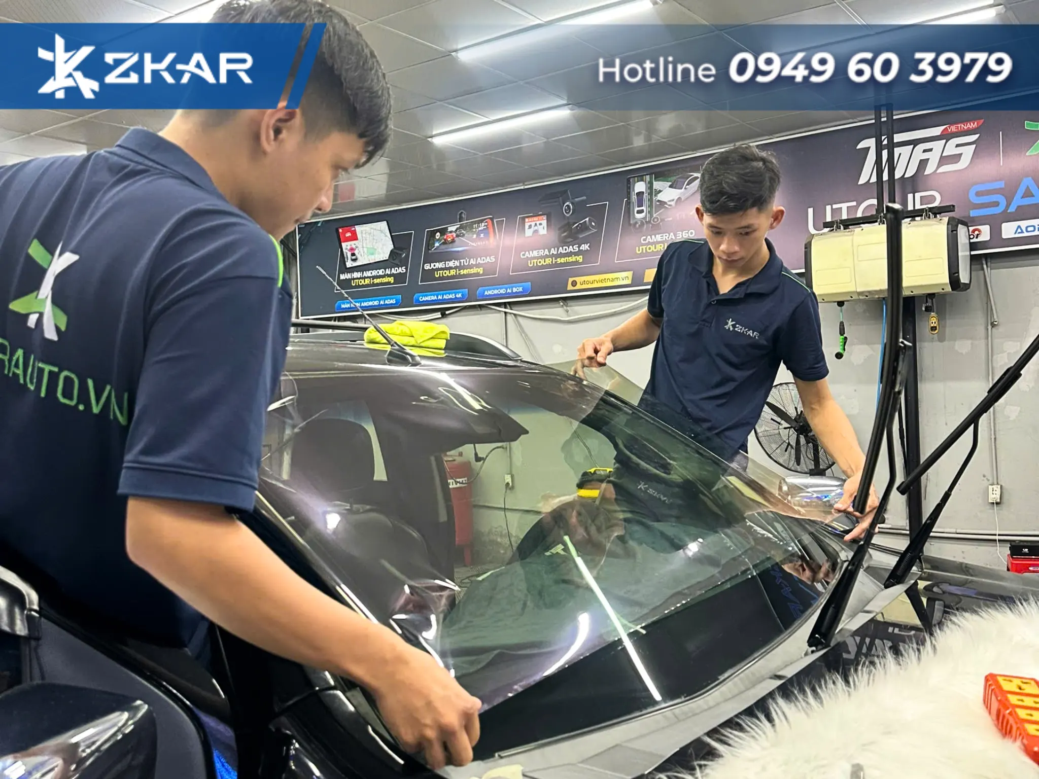 Địa chỉ dán phim chống nóng yaris cross tại zkar auto