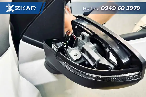 Địa Chỉ Lắp Gương Nhựa Đúc ABS VF5 Uy Tín Tại ZKar Auto