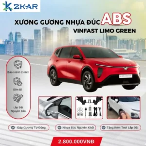 Gương Gập Điện Nhựa Đúc ABS Xe vinfast limo green - Giá Rẻ