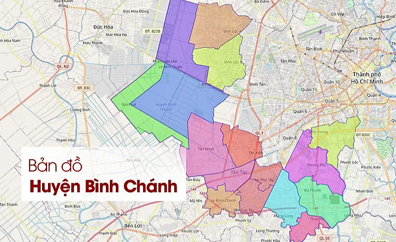 Khu vực huyện bình chánh