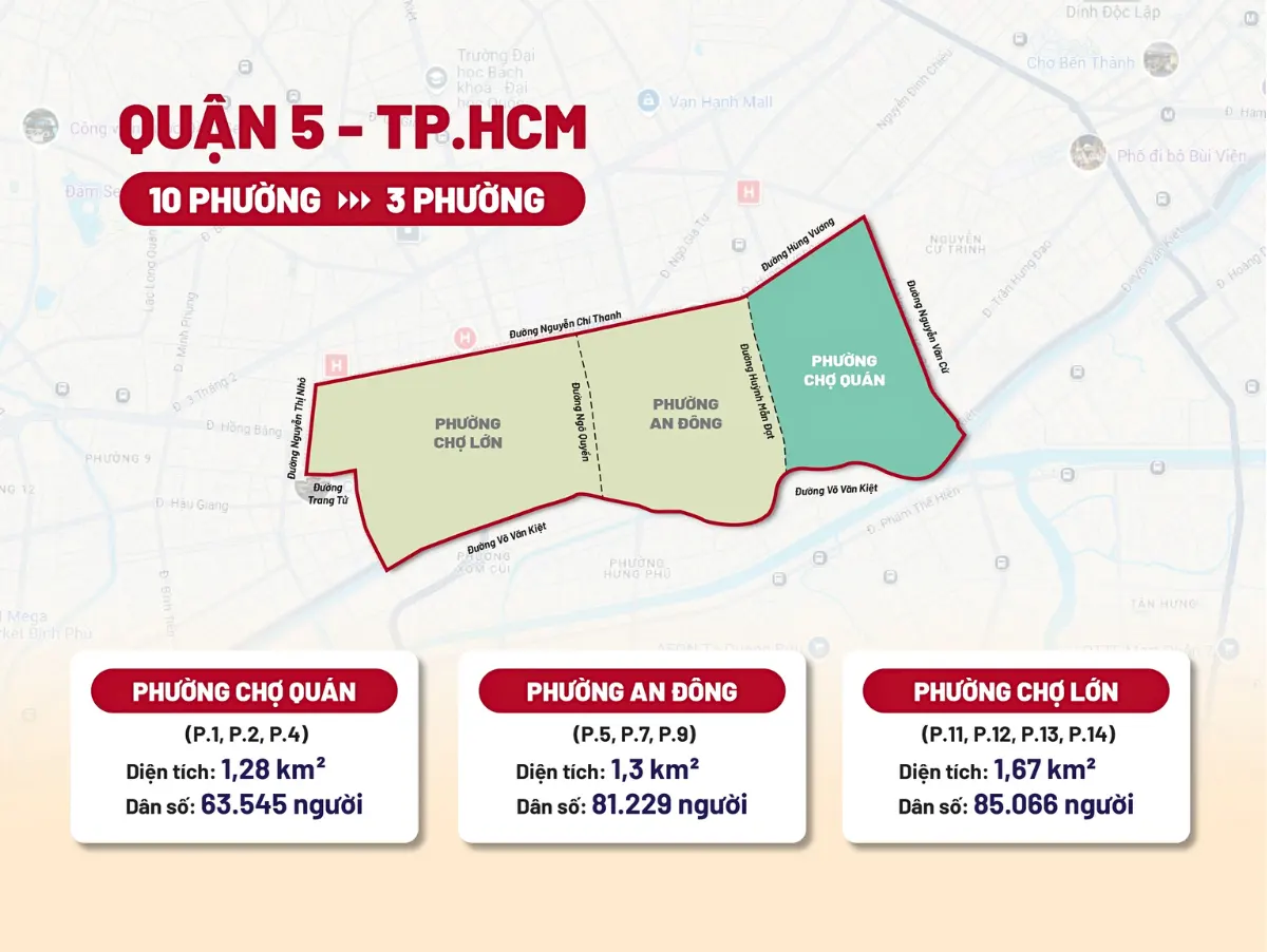 Khu vực quận 5