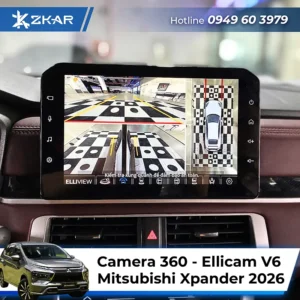 Lắp Camera 360 Cho Mitsubishi Xpander 2026 Mới Nhất