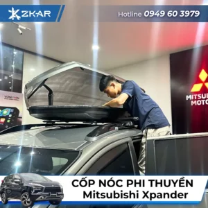 Lắp Cốp Nóc Phi Thuyền Mitsubishi Xpander Chính Hãng