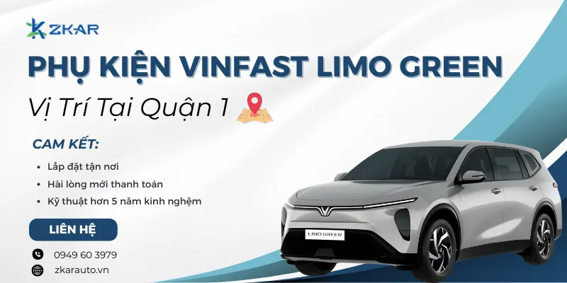 Lắp Đặt Phụ Kiện Vinfast Limo Green Tại Quận 1