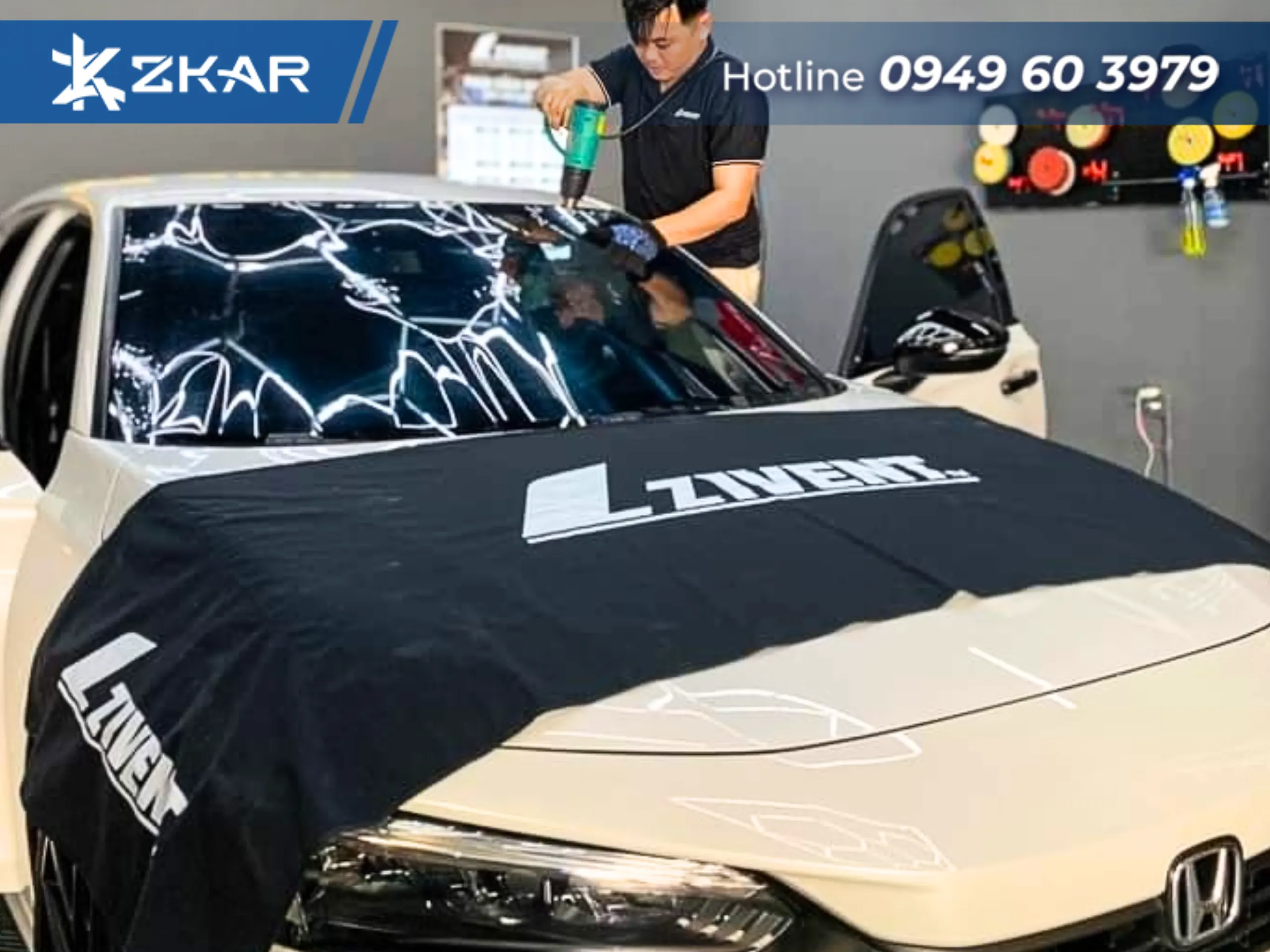 Phim cách nhiệt zivent honda city