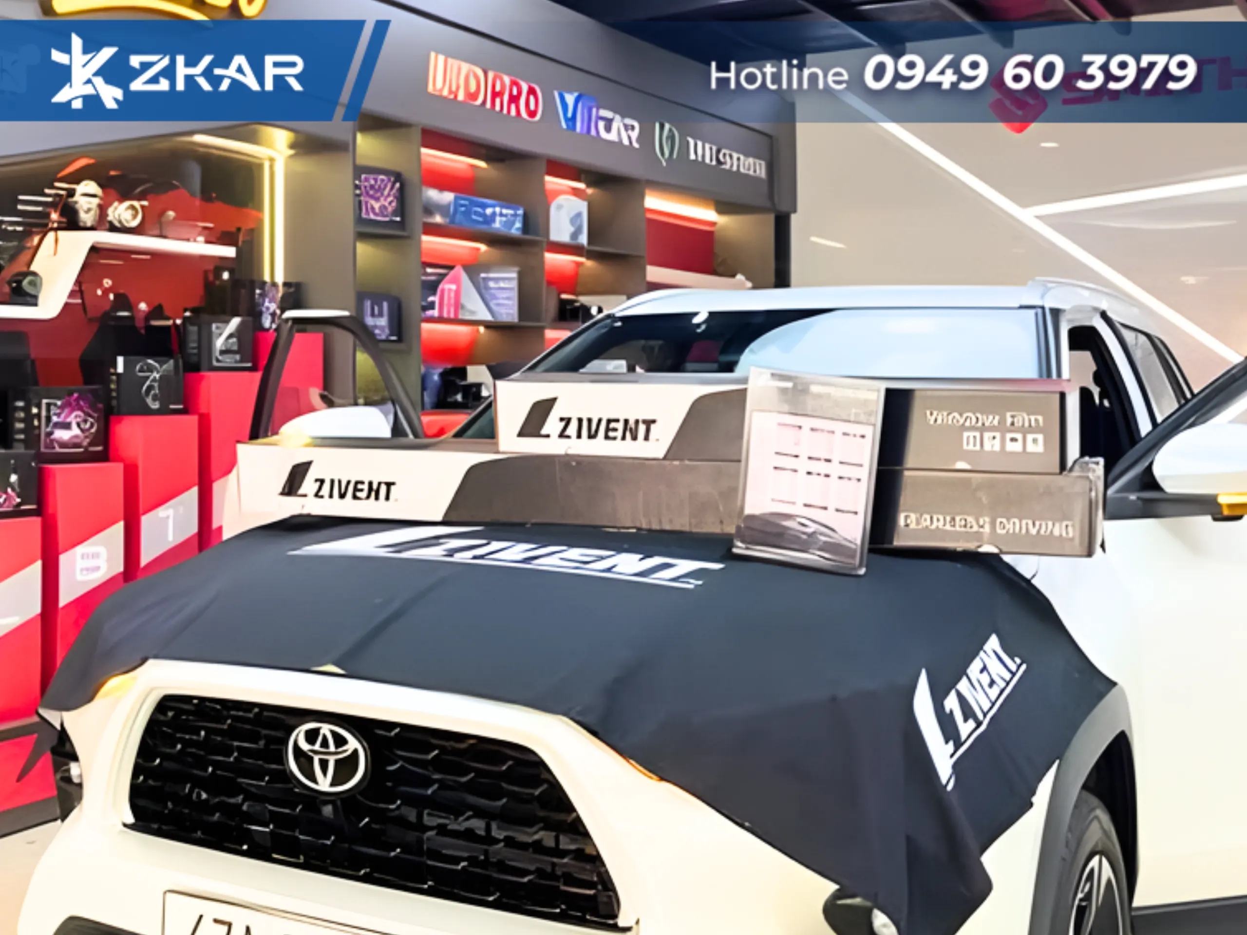 Phim cách nhiệt zivent yaris cross