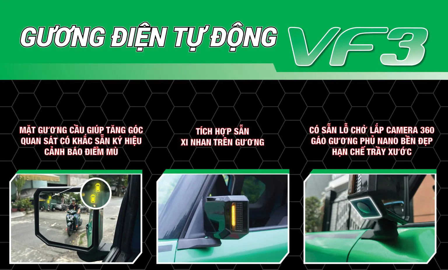 Gương điện lắp có mất bảo hành xe không?