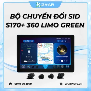 Bộ Chuyển Đổi SID S170+ PRO 360 Vinfast Limo Green