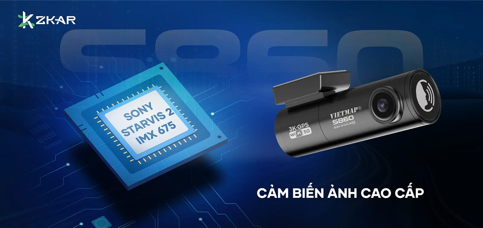 cảm biến sony ghi hình đêm nét