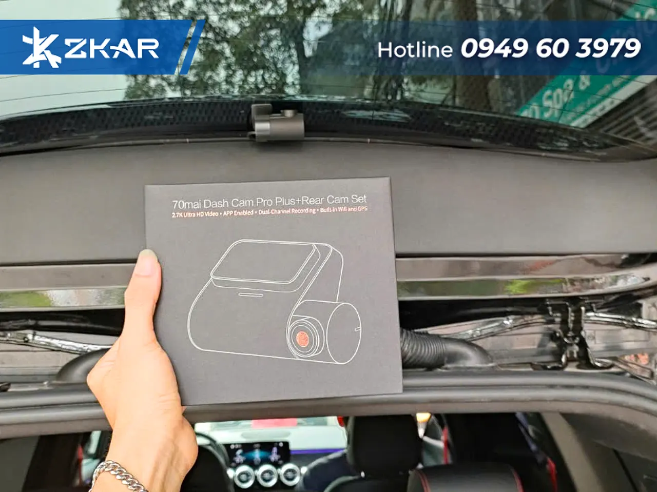 Camera ghi hình phía sau A500s