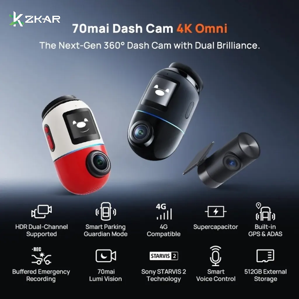 Camera hành trình 360° thế hệ mới với công nghệ Dual Brilliance