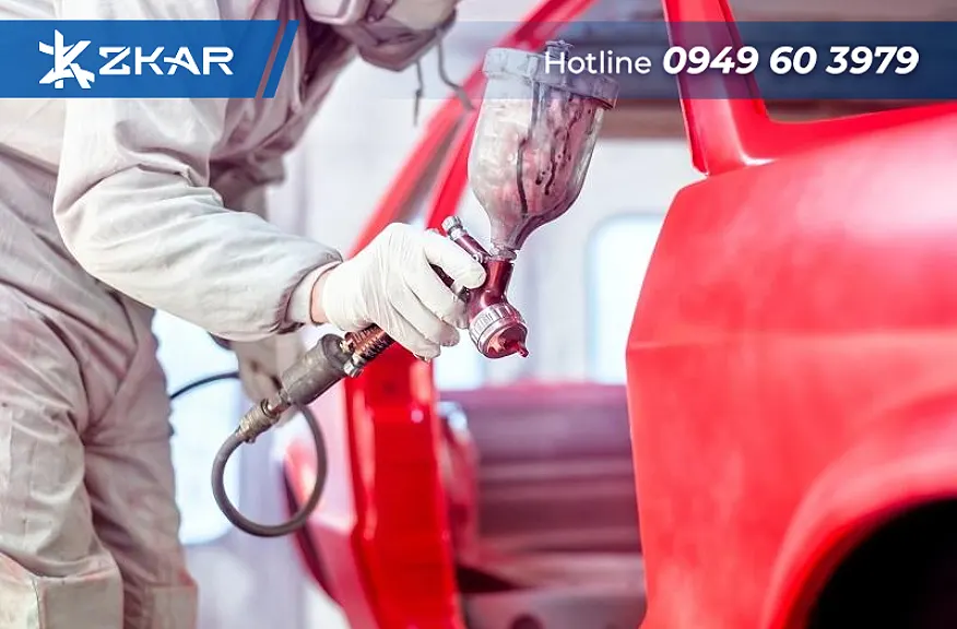 Chuyên sửa đồng sơn ô tô tại KDC Trung Sơn