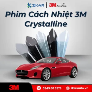 Dán Phim Cách Nhiệt 3M Crystalline Chính Hãng