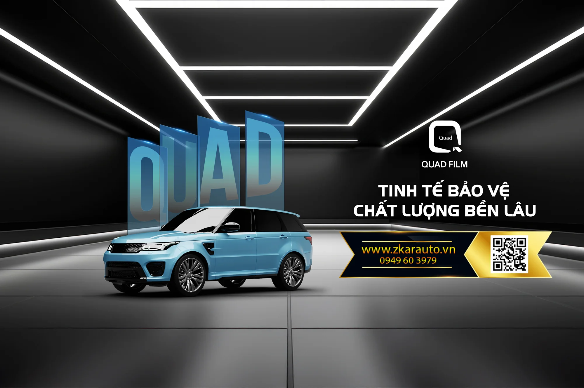 Dán phim cách nhiệt quad film