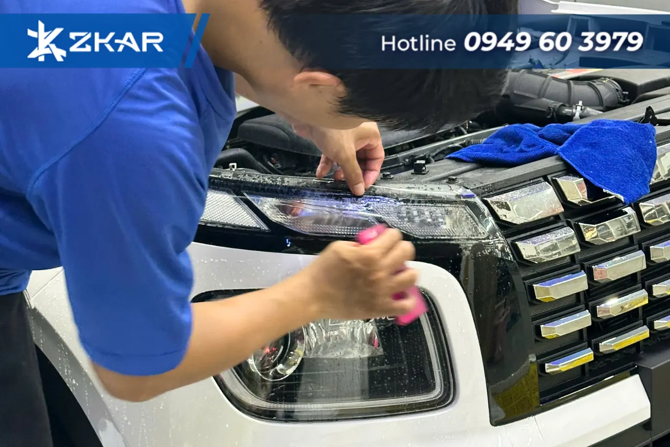 Dán phim PPF ô tô  chính hãng tại sài gòn