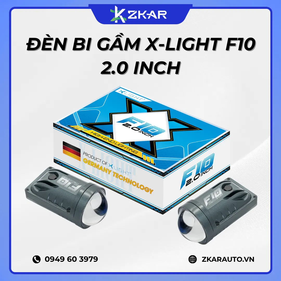 Đèn Bi-Gầm X-Light F10 2.0 Inch