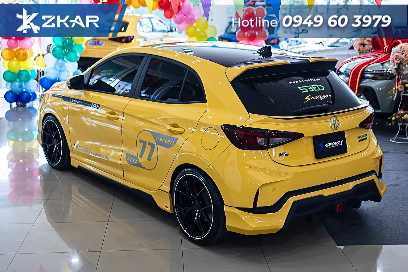 Địa chỉ lắp bodykit s-sporty xe mg3 2025 uy tín tại sài gòn