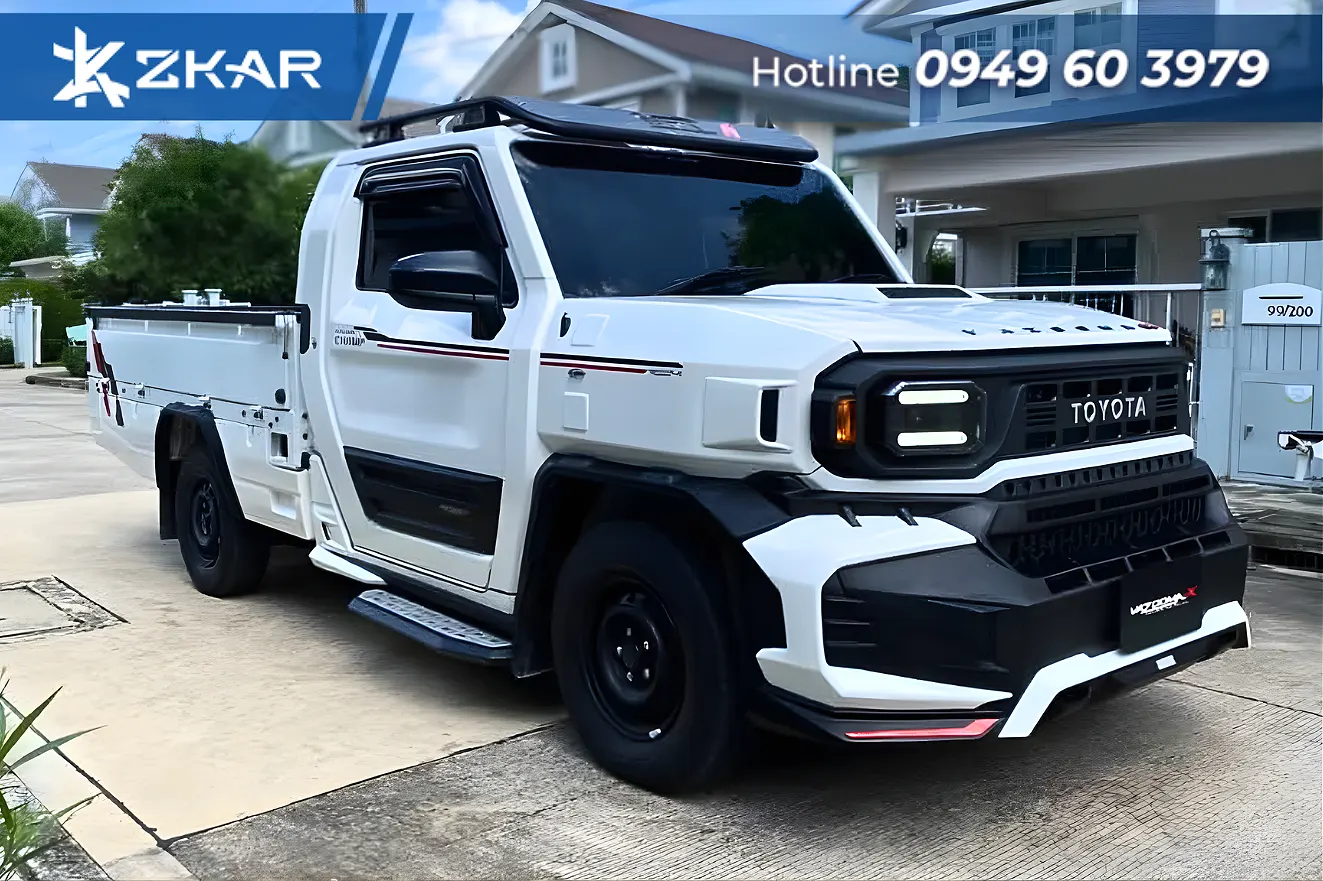 Địa Chỉ Lắp Bodykit Vazooma-X Cho Xe Toyota Hilux Champ Uy Tín Tại TP.HCM