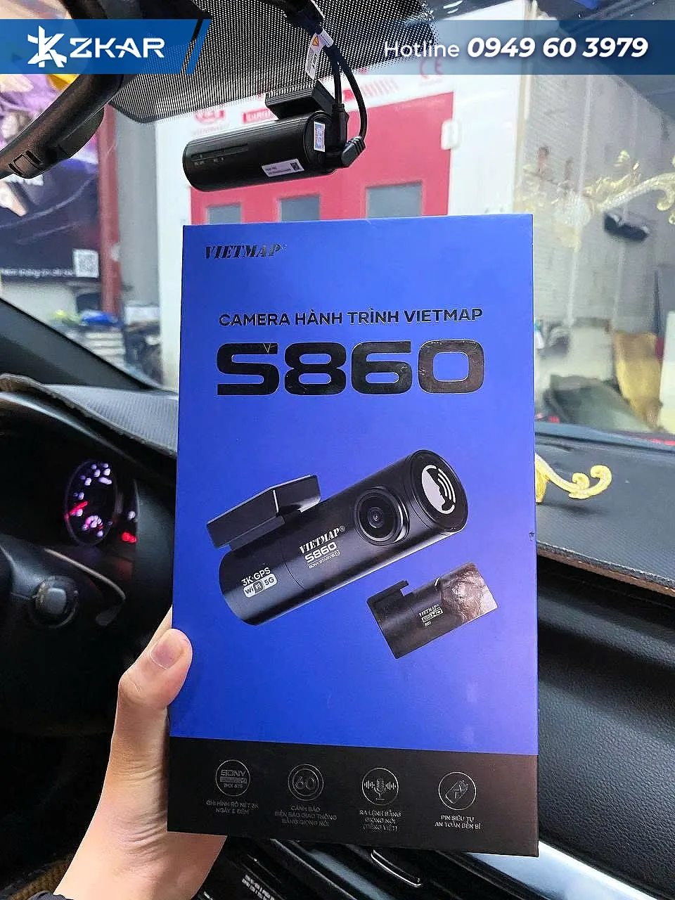 địa chỉ lắp camera hành trinh vietmap s860 uy tín tại sài gòn