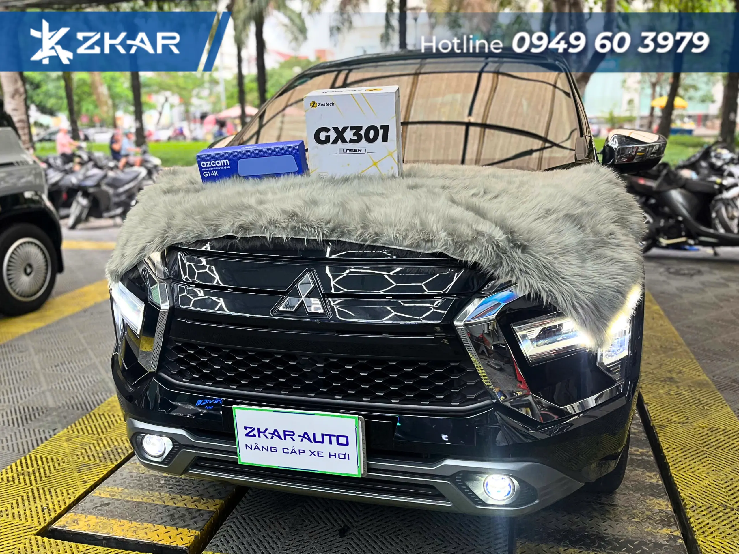 Địa chỉ lắp đặt bi gx301 xe xpander uy tín tại sài gòn