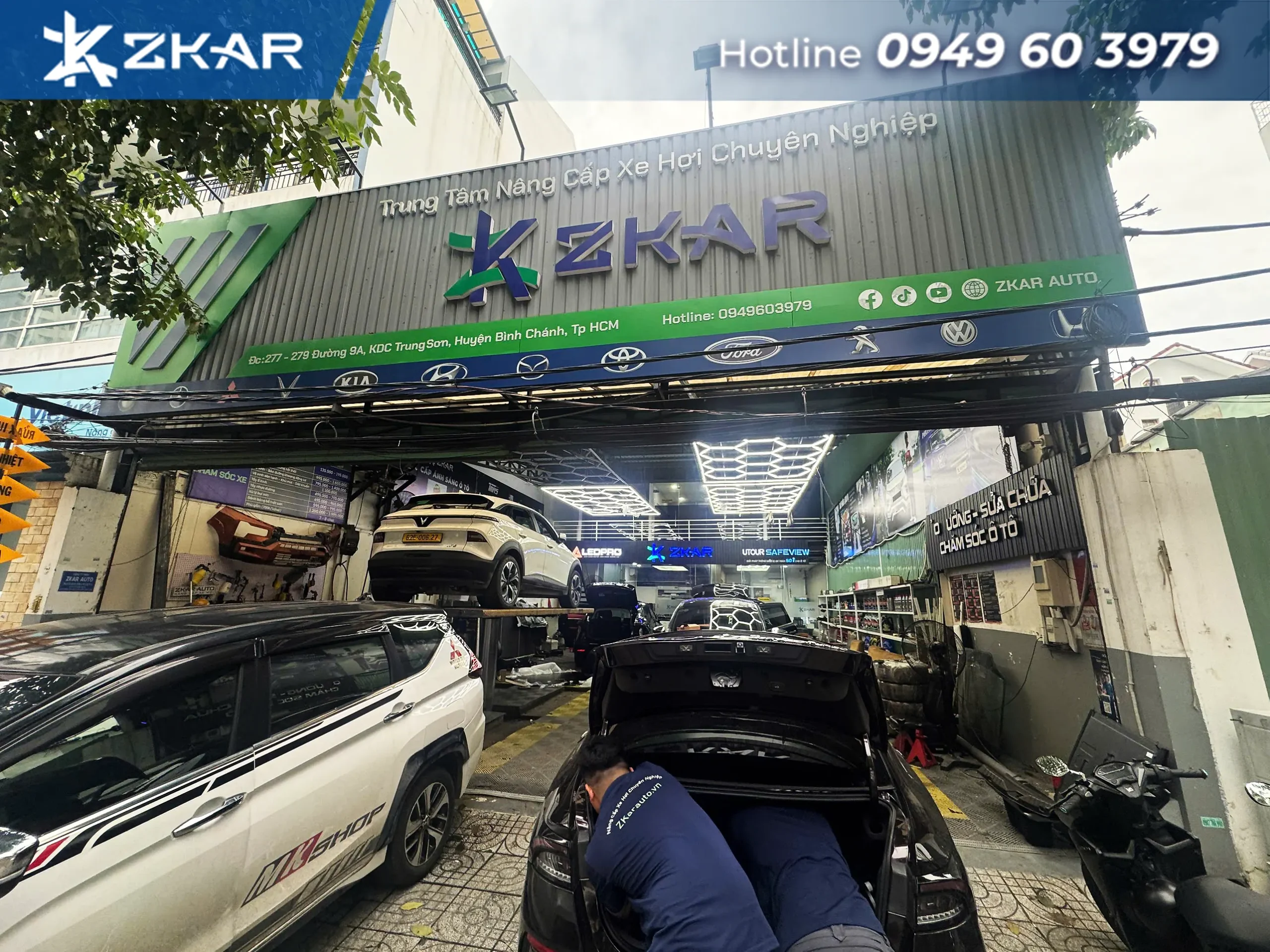 Địa chỉ lắp màn hình android teyes tpro 2 uy tín tại sài gòn