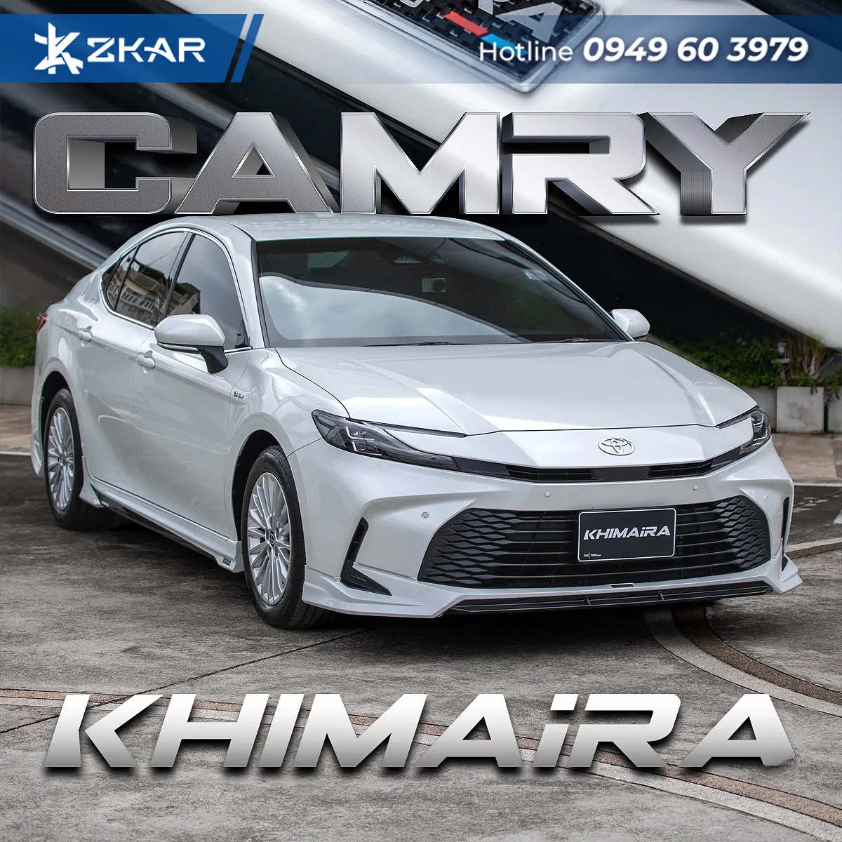 Độ Bodykit Khimaira Xe Toyota Camry 