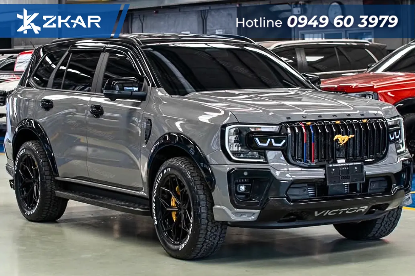 Độ bodykit Victor V2 cho Ford Everest