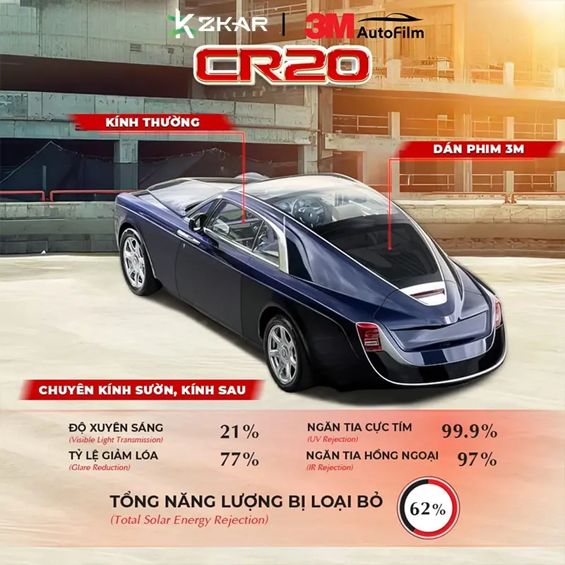 FILM 3M Crystalline CR20