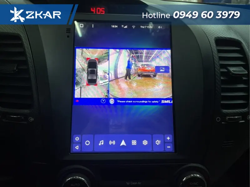 Hình ảnh Teyes TPRO 2 tích hợp camera 360 độ