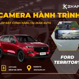 Lắp Camera Hành Trình Cho Xe Ford Territory