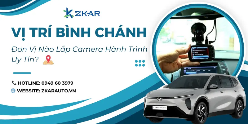 Lắp Camera Hành Trình Tại Bình Chánh