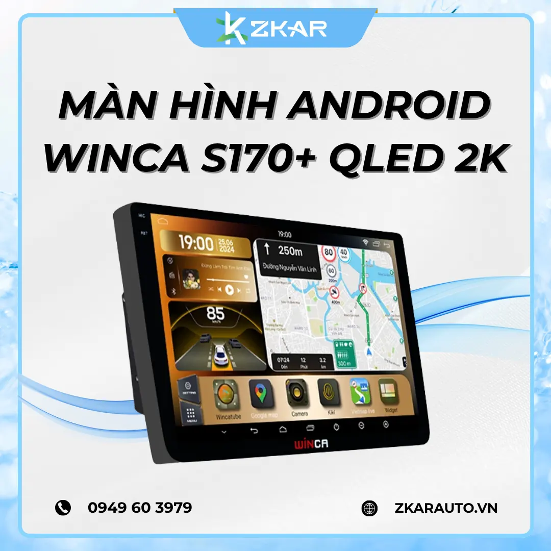 Màn Hình Android S170+ QLED 2K - Winca