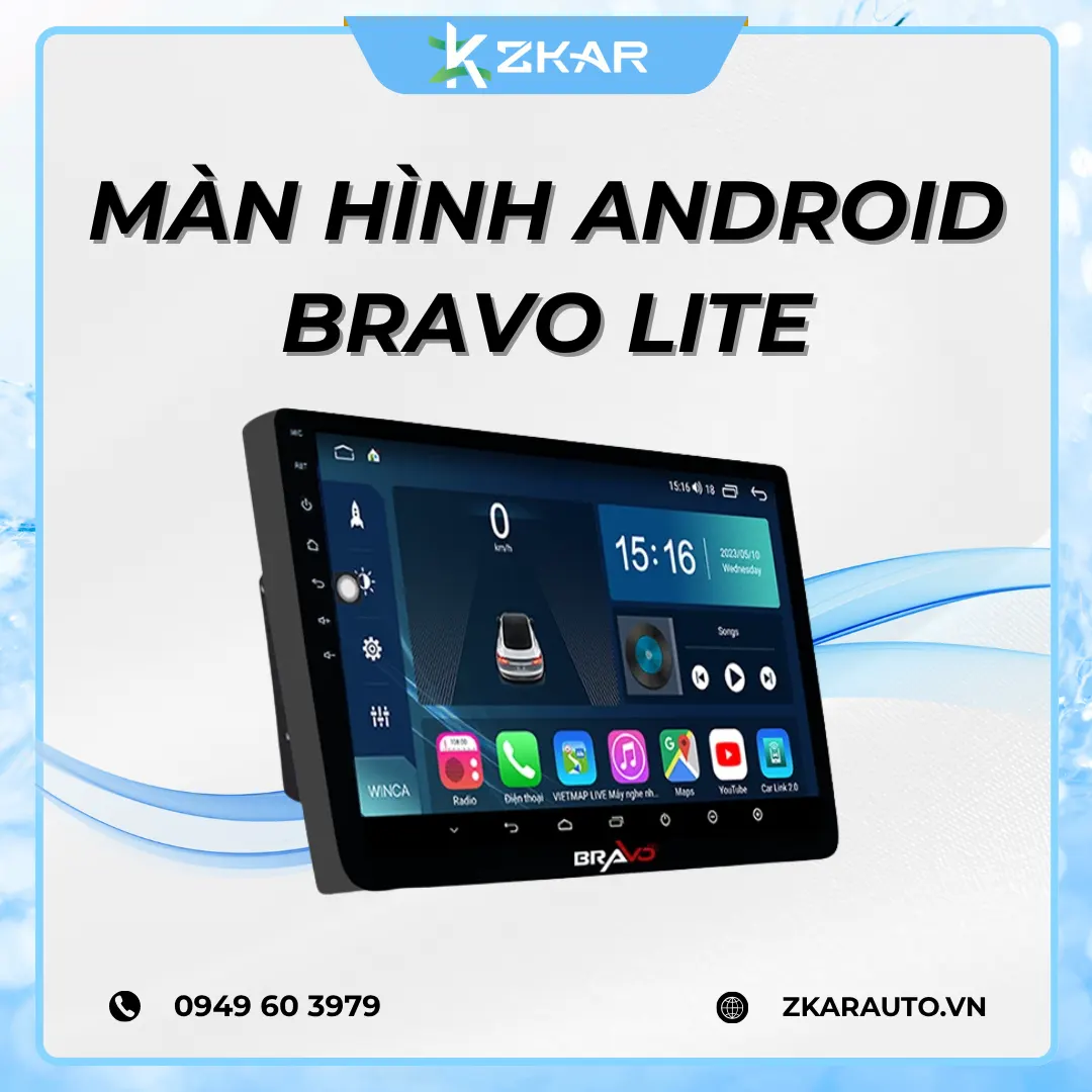 Màn Hình Android Bravo Lite Chính Hãng