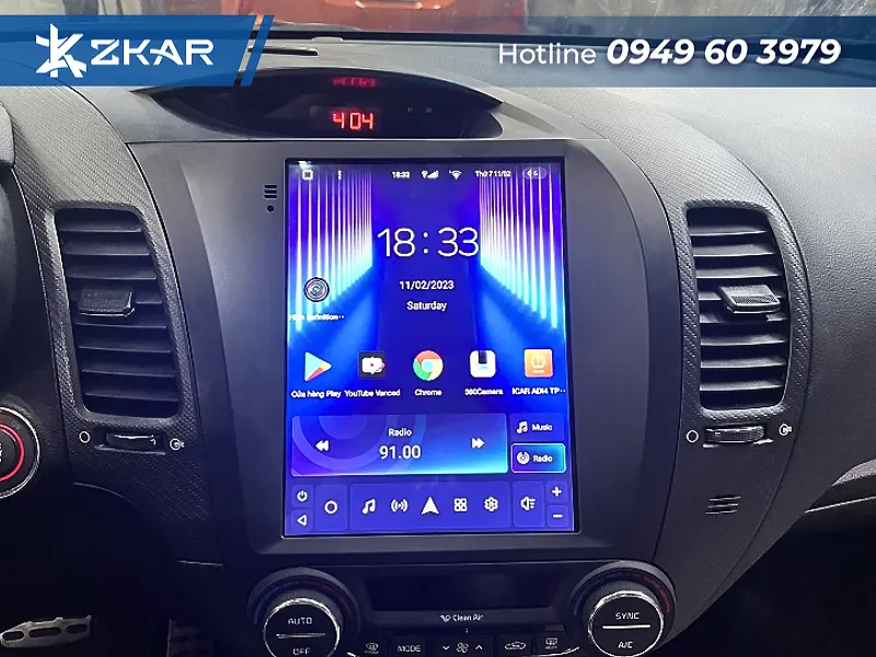 Màn Teyes TPRO 2 kiểu dáng dọc đẹp mắt