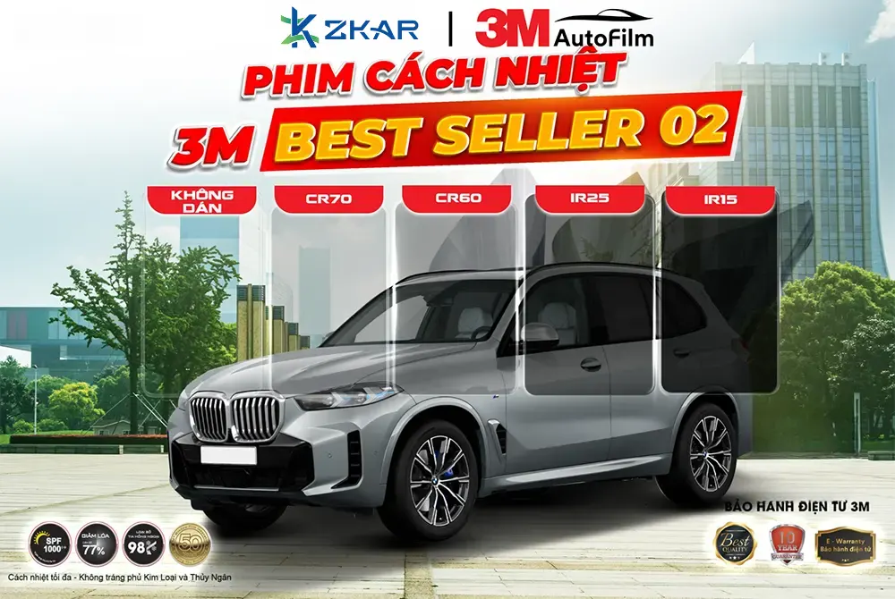 Phim cách nhiệt 3M Best Seller 02