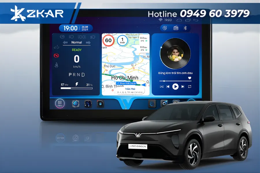 SID S170+ mang đến giao diện đa nhiệm với 3 widget thông minh