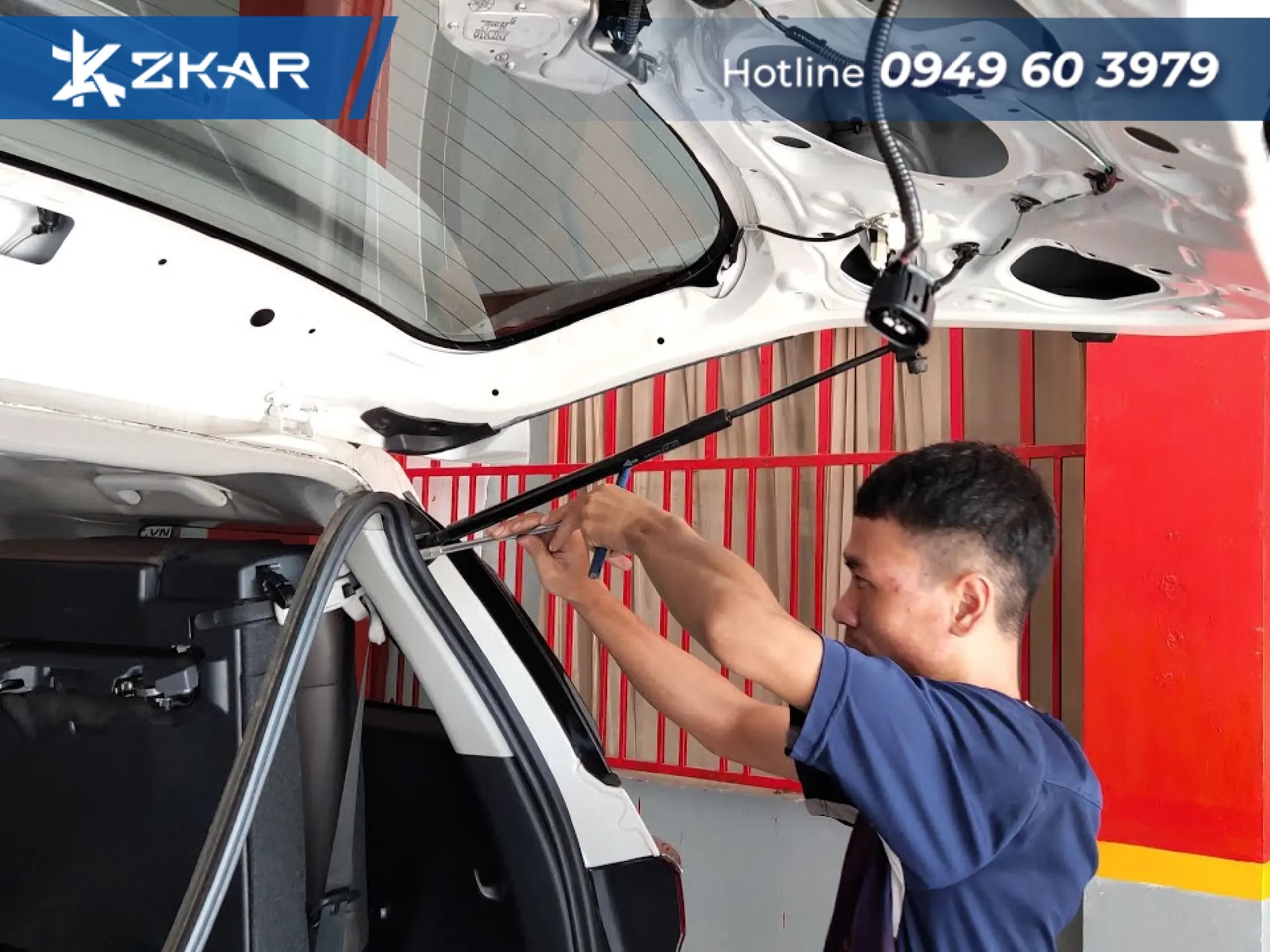 Sửa chữa các lỗi cốp điện ô tô