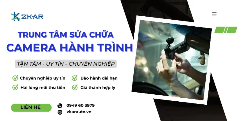 Sửa Chữa Camera Hành Trình Ô Tô Uy Tín Tại TP.HCM