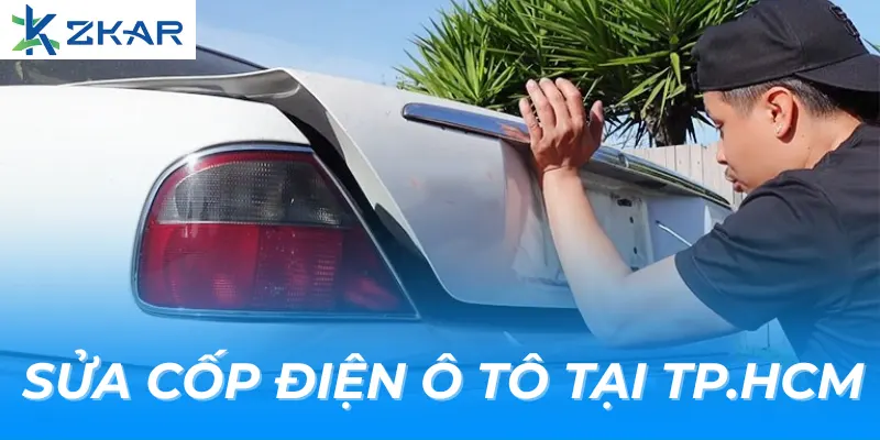 Sửa chữa cốp điện ô tô tại tphcm