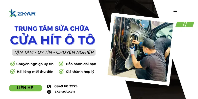 Sửa Chữa Cửa Hít Ô Tô Uy Tín Tại TP.HCM