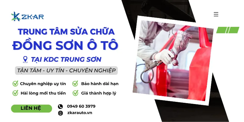 Sửa Chữa Đồng Sơn Ô Tô Uy Tín Tại KDC Trung Sơn
